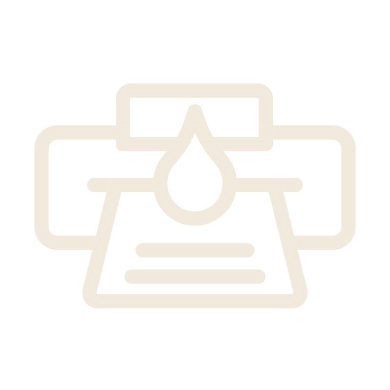 Direct to Film Printing Icon Tan