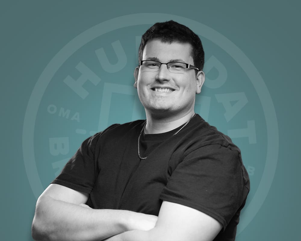 Trent Ortmeier - with blue bkg