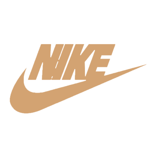 nike logo tan nike logo tan