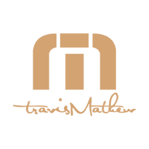 travis mathew logo tan